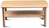 Couchtisch >Dill 2< in Wildeiche, Massivholz - 100x45x60cm (BxHxT) Bild 3