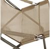 SVITA Gartenstuhl TOMRA, 2er Set, mit Kopfkissen, Armlehnen, Fußhocker, Taupe/Sandfarben Bild 3