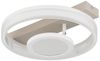 LED Deckenleuchte, Ring, 3D-Effekt, beweglich, sand, L 36 cm Bild 4