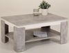 Hela 'Tim II' Couchtisch, Beton/Weiß, ca. 90 cm Bild 3