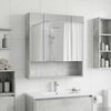vidaXL Badezimmerspiegelschrank mit Regal Beton Grau 60 x 14.5 x 70 cm 889186 Bild 4