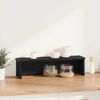 vidaXL Küchenregal Stapelbar Schwarz 60x15x16 cm Holzwerkstoff 860501 Bild 2