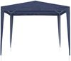 vidaXL Partyzelt 2,5x2,5 m Blau 48502 Bild 3
