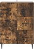 vidaXL Sideboard Geräucherte Eiche 66 x 34,5 x 89,5 cm Holzwerkstoff 894860 Bild 4