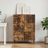 vidaXL Sideboard Geräucherte Eiche 66 x 34,5 x 89,5 cm Holzwerkstoff 894860 Bild 4