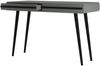 Schreibtisch >Oskar< in Grau - 120x77x50cm (BxHxT) Bild 5