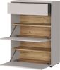 Germania Schuhschrank 1933-605 GW-Binetto, in Kaschmir/Eiche, mit Push-to-Open Funktion, 70 x 99 x 34 cm (BxHxT) Bild 4