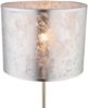 Tischlampe, Textil-Schirm, Silber-Metallic, H 50 cm, AMY I Bild 3