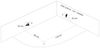 Langeck Whirlpool Royal 160x125 rechts Made in Germany 21 Düsen ohne Armatur : Ohne Armaturen Bild 4
