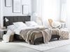 Wasserbett ROCHELLE 140 x 200 cm Stoff Dunkelgrau Bild 3