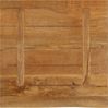vidaXL Tischplatte mit Baumkante 80x80x3,8 cm Massivholz Mango 370602 Bild 5