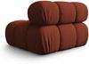 Micadoni Armloses Modul Bellis 3D-Stoff Sonic Ziegel Bild 4
