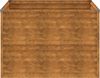 vidaXL Hochbeet 100x100x69 cm Cortenstahl 152002 Bild 5