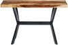 vidaXL Esstisch 120x60x75 cm Massivholz Akazie 247444 Bild 2