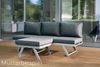 Sieger Auckland Lounge/Liege mit Polyesterbeschichtung, Aluminium Graphit 204 x 81 x 72 cm Bild 5