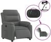 vidaXL Relaxsessel Elektrisch Dunkelgrau Stoff 3204957 Bild 5