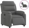 vidaXL Relaxsessel Elektrisch Dunkelgrau Stoff 3204957 Bild 2