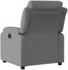 vidaXL Relaxsessel Elektrisch Dunkelgrau Stoff 3204957 Bild 4