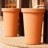 KAGM Pflanzkübel XXL Blumenkübel 2er SET mit Pflanzeinsatz aus Kunststoff Terracotta Bild 1