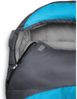 Lumaland Mumienschlafsack Where Tomorrow Camping Schlafsack mit Tasche, wasserabweisend Wärmekragen atmungsaktiv 230 x 80 x 55 Bild 2