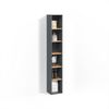 Livinity® Hochschrank Paolina, Anthrazit/Goldkraft Eiche, 30 x 188.6 cm (1-St) Bild 4