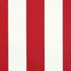 vidaXL Markisenersatzstoff Rot und Weiß 1000 x 160 cm Polyester 42000822 Bild 5