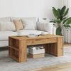 vidaXL Couchtisch Artisan-Eiche 102x55x42 cm Holzwerkstoff 856025 Bild 3