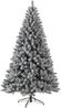 Künstlicher Weihnachtsbaum, Tannenbaum mit 46 Zweigen und 989 Spitzen inkl. Metallständer realistisch dicht, PVC und Metall, Grün, 180 cm Bild 2