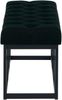 Sitzbank Amun Stoff Schwarz 100 cm [307221] Bild 5