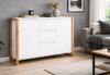 Sideboard Malta in weiß und Artisan Eiche 120 x 88 cm Bild 5