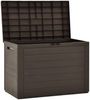 vidaXL Gartentruhe Braun 78x44x55 cm 49442 Bild 5
