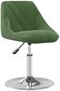 vidaXL Esszimmerstühle 6 Stk. Drehbar Dunkelgrün Samt 3088772 Bild 2