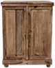 Aufklappbarer Barschrank 80x105x55 aus indischem Sheesham-Holz Bild 3