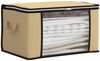 vidaXL Aufbewahrungsbox mit transparentem Seitenfenster Creme 42024667 Bild 3