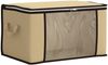 vidaXL Aufbewahrungsbox mit transparentem Seitenfenster Creme 42024667 Bild 2