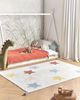 Kinderteppich aus Baumwolle Sterne 140 x 200 cm mehrfarbig MEREVI Bild 3