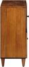 vidaXL Sideboard mit Speicher Walnuss 80 x 33 x 75 cm Massivholz Mango 4018251 Bild 4