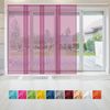 Bestlivings Flächenvorhang Noella bordeaux - beere ohne Technik, 60x245 cm Bild 2