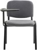 CLP 4er Set Stuhl Ken mit Klapptisch Stoff-Bezug,grau Bild 3