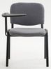 CLP 4er Set Stuhl Ken mit Klapptisch Stoff-Bezug,grau Bild 2