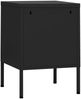 vidaXL Nachttisch Schwarz 35x35x51 cm Stahl 336214 Bild 5