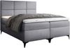 99rooms Ozzy Boxspringbett Velours 120x200 cm Dunkelgrau Bild 2