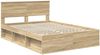 vidaXL Bettrahmen Sonoma 140 x 200 cm Massives Kiefernholz 3410593 Bild 4