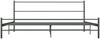 vidaXL Bettgestell Grau Metall 180×200 cm [284684] Bild 3
