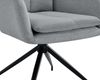 Esszimmerstuhl DUTOR - Stoff Hellgrau 57x62x83 cm | Essstühle Esszimmerstühle Küchenstühle Wohnzimmerstühle Bild 5