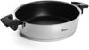 WOLL Concept Bratentopf mit Deckel, 3‑fach Antihaftbeschichtung & innovativem 3‑Positionen-Glasdeckel, Ø 28 cm × 8 cm (4,8 l), Edelstahl 18/10, für alle Herdarten inkl. Induktion, spülmaschinen‑ & backofenfest bis ca. 200 °C Bild 2