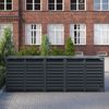 STEELSØN 'Kestra' Mülltonnenbox 5er je 240 Liter, anthrazit, Mülltonnenverkleidung aus Stahl, wetterfest, 116x80x337 cm, Müllbox für 5 Tonnen Bild 2