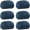vidaXL Wohndecken 6 pcs Marineblau 150 x 130 cm Fleece 42016881 Bild 2