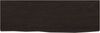 vidaXL Wandregal Dunkelbraun 60x20x2 cm Massivholz Eiche Behandelt 363761 Bild 4