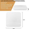 ZMH LED Deckenleuchte Rund – Moderne Deckenlampe für Wohnzimmer Schlafzimmer Flur, CCT, LED fest integriert Bild 2